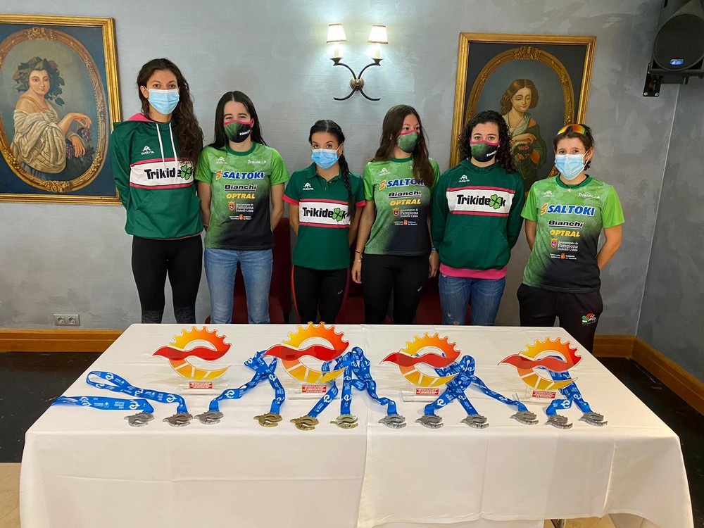 Cinco podios para Saltoki en los nacionales de duatl&oacute;n y Liga Nacional de duatlon