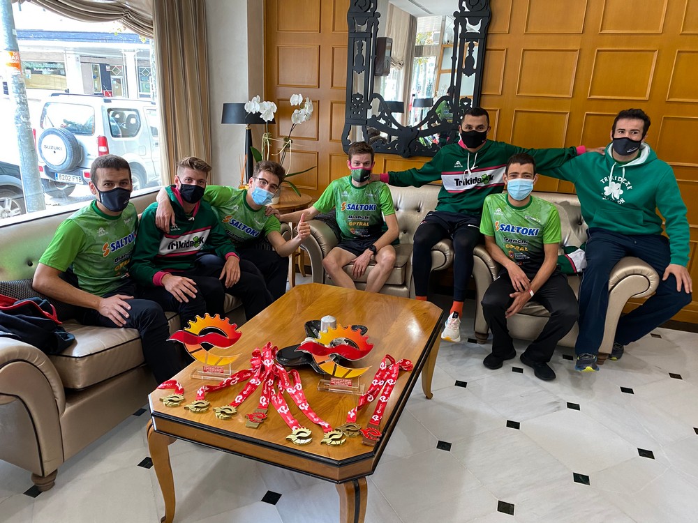 Saltoki Trikideak, Campeón de España de Duatlón Media Distancia