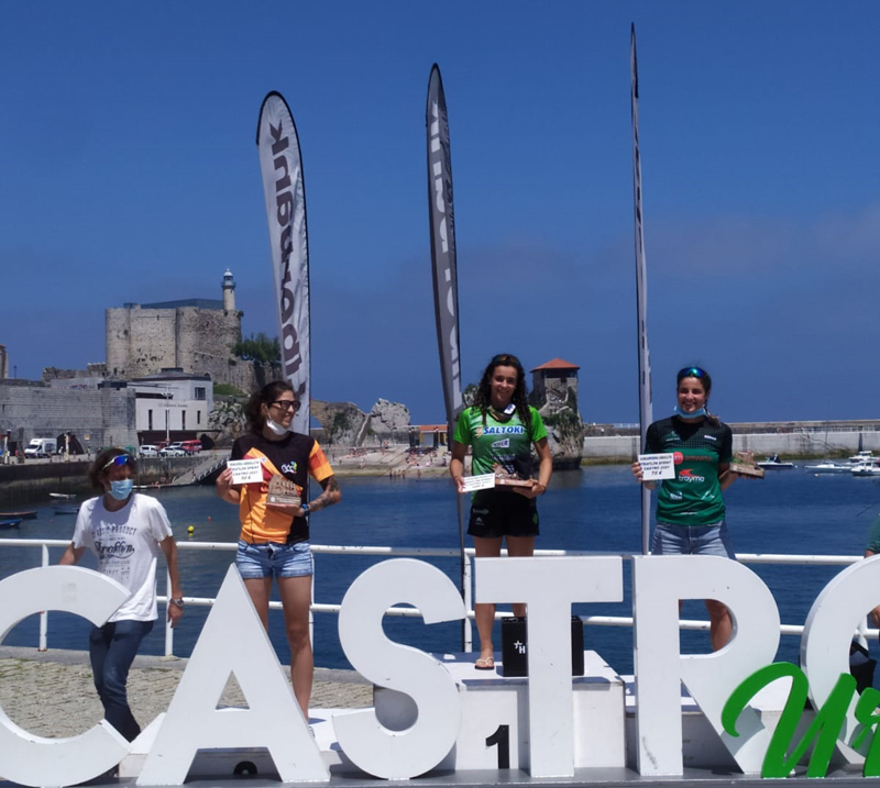 Dos triatletas navarros entre los mejores de Europa