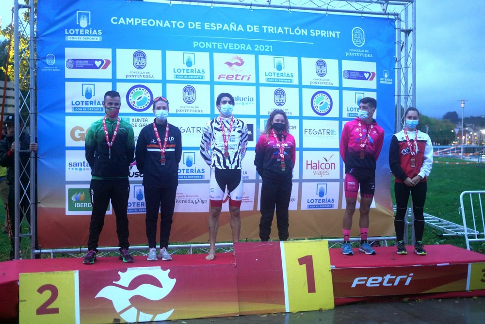 Cuatro medallas para Saltoki Trikideak en el Campeonato de Espa&ntilde;a de Triatl&oacute;n Sprint