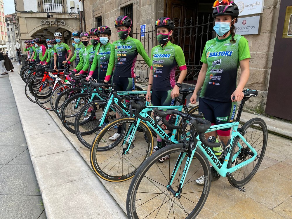 Cinco podios para Saltoki Trikideak en los nacionales de duatlón