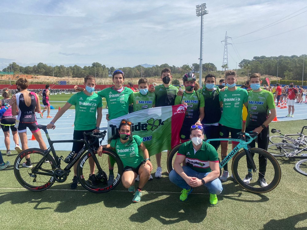 Dos podios para Saltoki Trikideak en la Liga Nacional de Clubes de Duatl&oacute;n