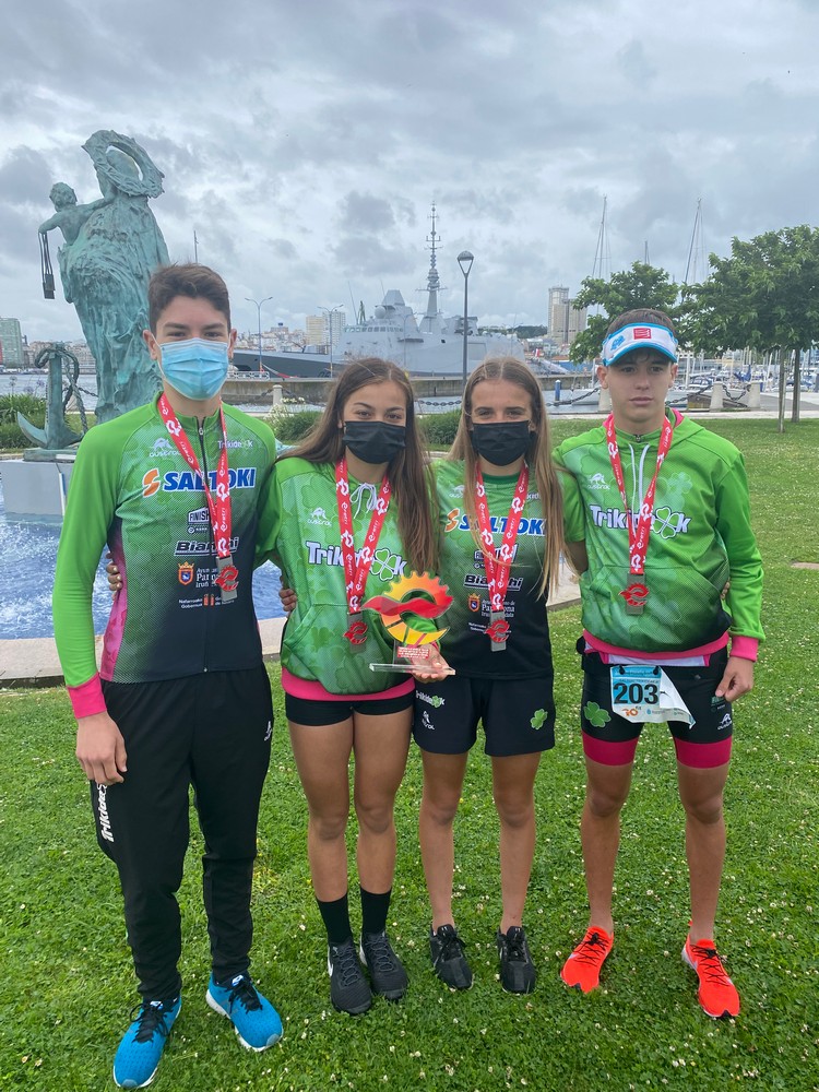 Grandes resultados para Saltoki Trikideak en el Campeonato de España por Clubes