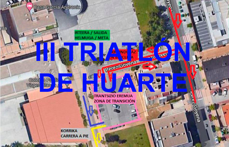 Inscripciones abiertas para el III Duatl&oacute;n de Huarte