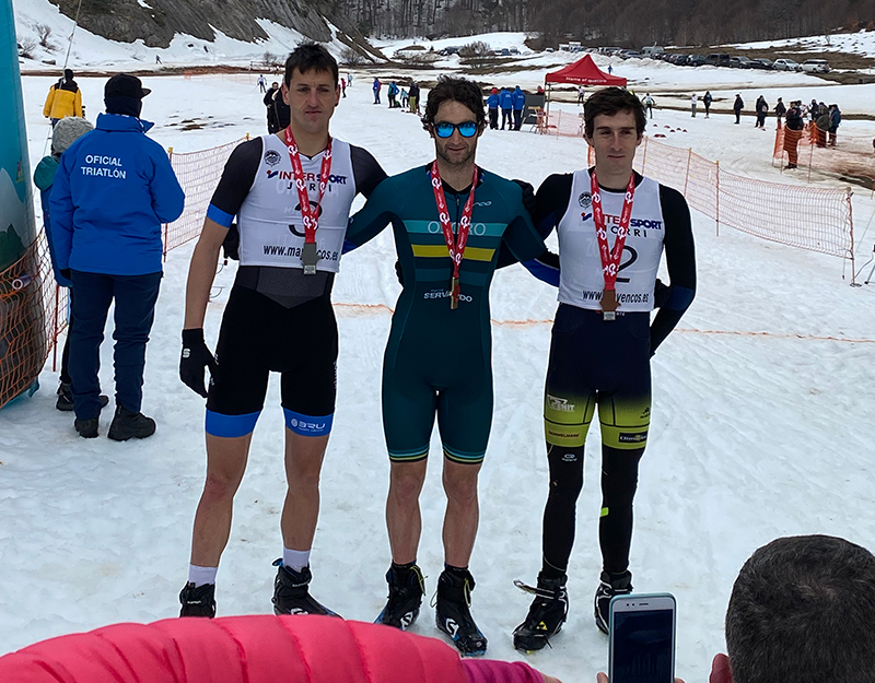 Grandes resultados para Navarra el Campeonato de España de Triatlón de Invierno.