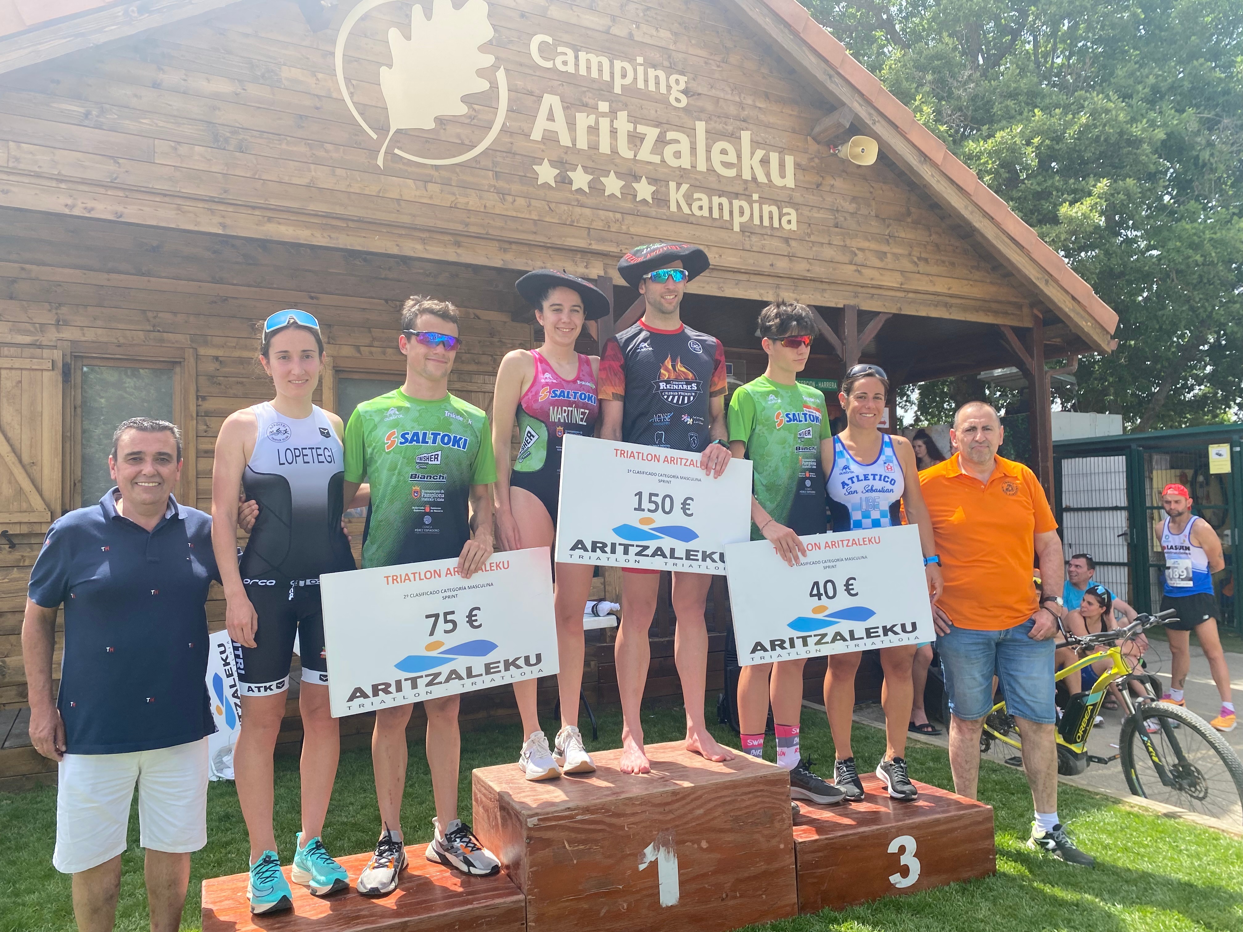 Triple raci&oacute;n de Triatl&oacute;n en Aritzaleku