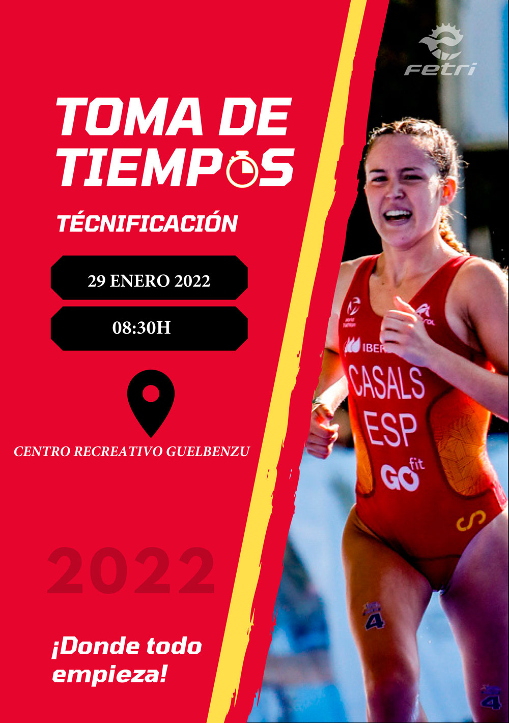 Toma de Tiempos FNT-FETRI (29 de enero)