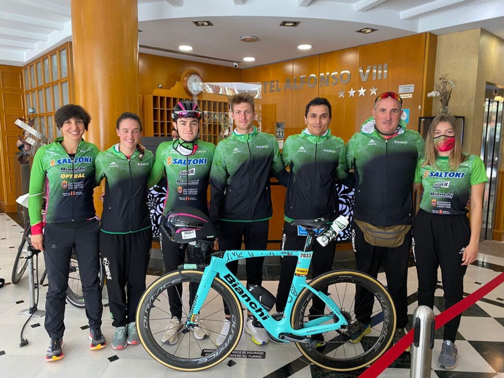 Saltoki Trikideak estrena en La Nucia la Liga de Clubes de Duatlón