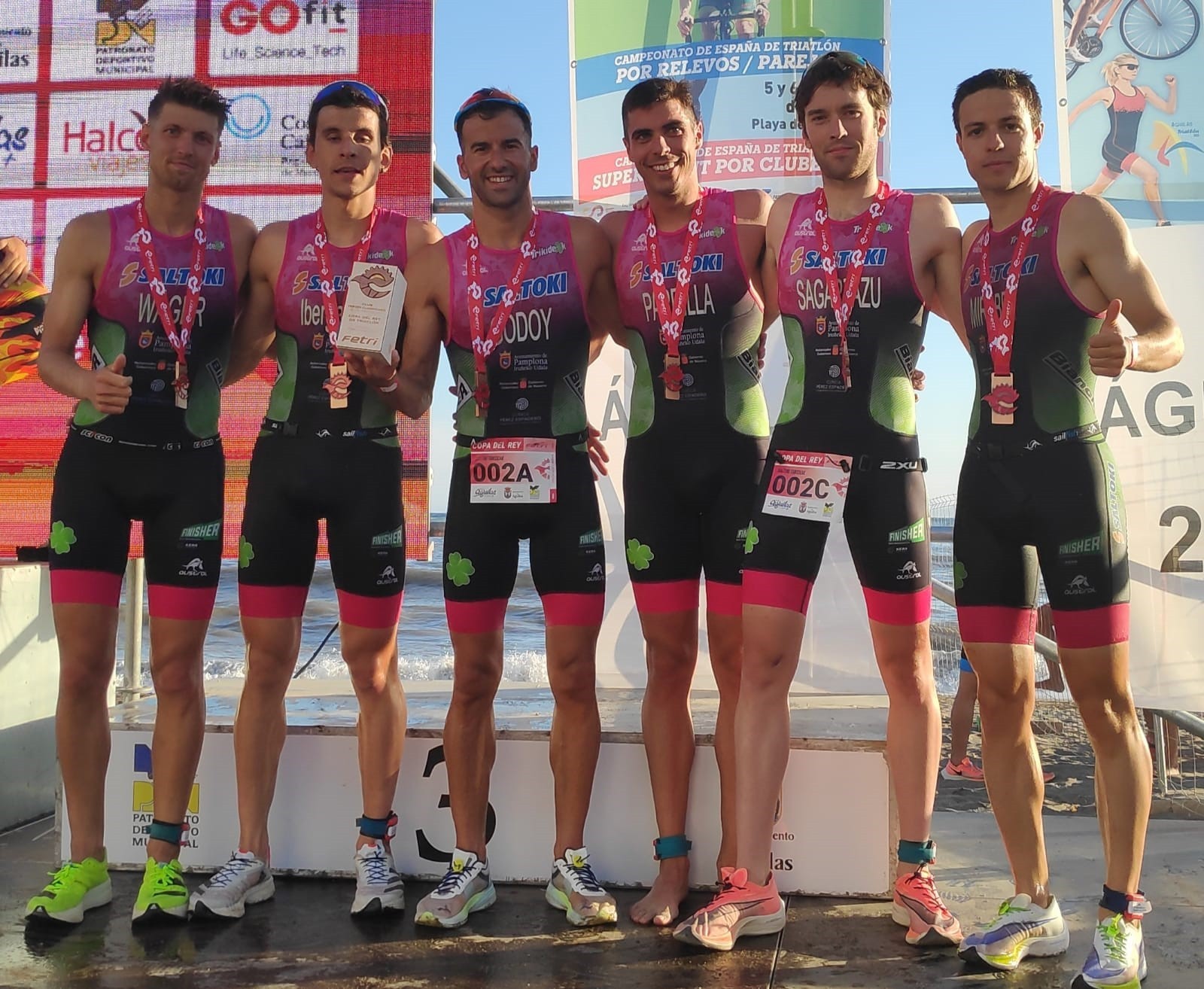 Saltoki Trikideak campeón de la Copa de la Reina de Triatlón