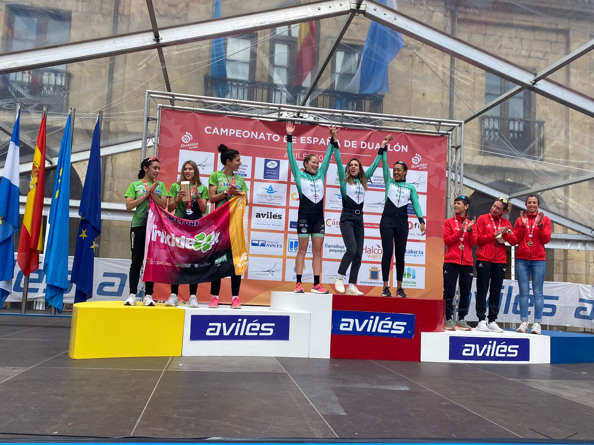 Saltoki Trikideak Subcampeón de España de Duatlón
