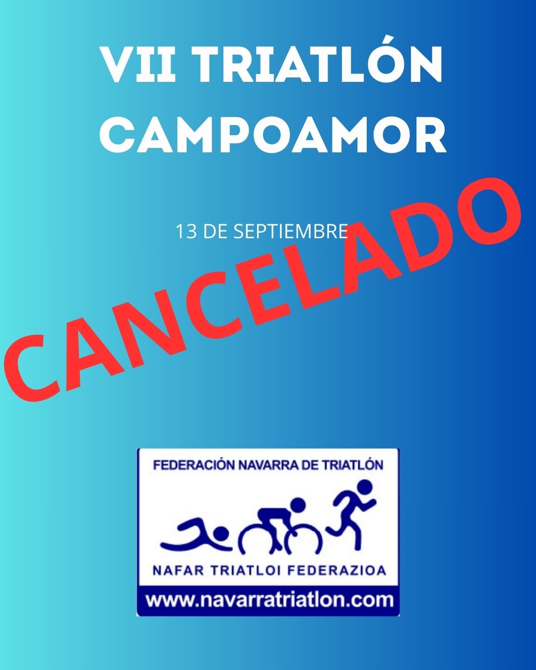 Cancelaci&oacute;n del VII Triatl&oacute;n Campoamor &ndash; JDN