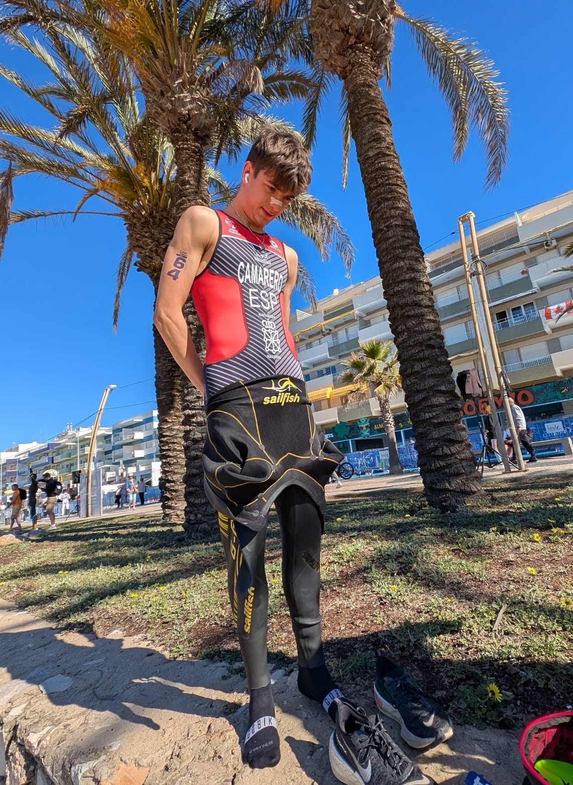 Fermín Camarero en la Copa de Europa Junior, Quarteira