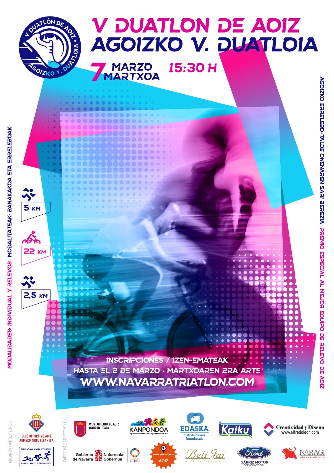 V Duatl&oacute;n de Aoiz / Agoizko V Duatloia