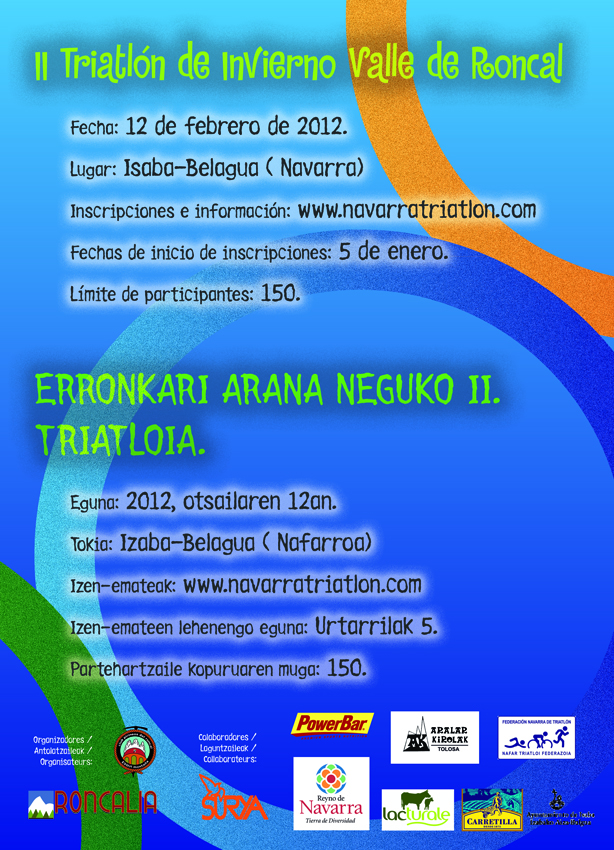II Triatlón de Invierno VALLE DE RONCAL