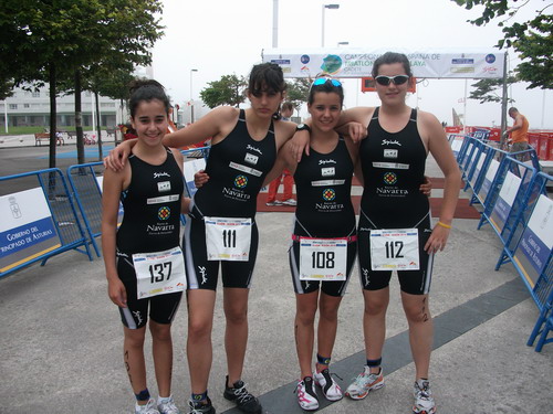 Buenos resultados de los nuestros en el Campeonato de Espa&ntilde;a de Triatl&oacute;n y Acuatl&oacute;n en Edad Escolar
