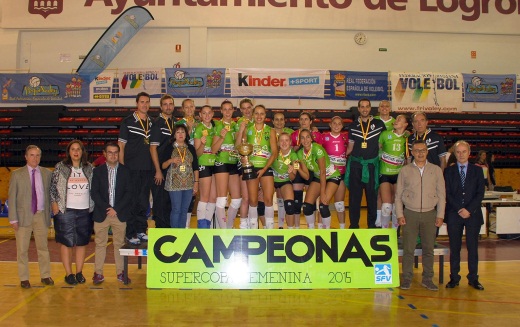 Naturhouse Ciudad de Logro&ntilde;o campe&oacute;n de la Supercopa