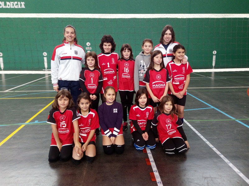 Primera concentración de Minivoley en Zubiri