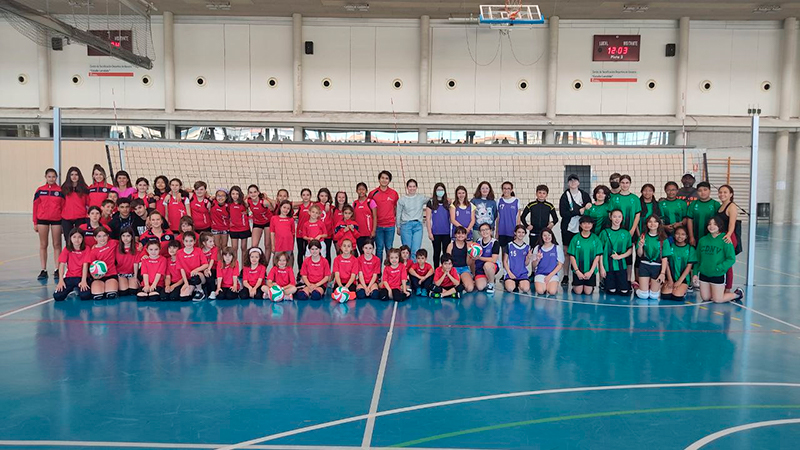 Las Concentraciones de Minivoley echan el tel&oacute;n