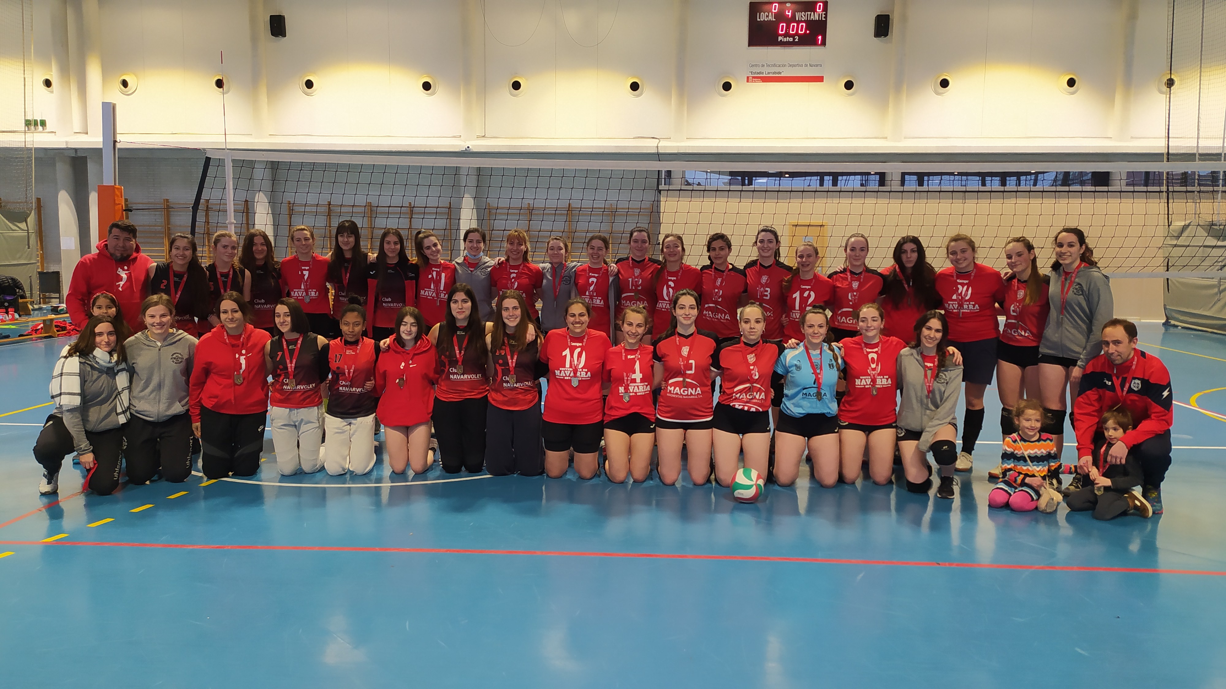 Larrabide acogi&oacute; las finales de los Juegos Deportivos de Categor&iacute;a Cadete - Juvenil