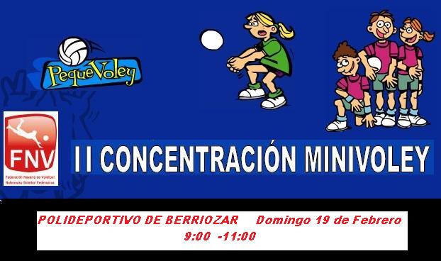 II Concentraci&oacute;n Minivoley