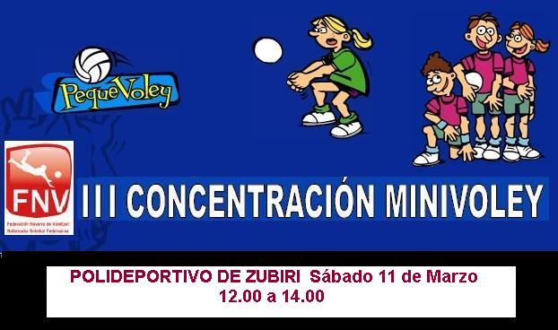III Concentraci&oacute;n Minivoley