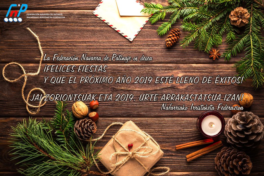 &iexcl;Felices fiestas y feliz a&ntilde;o 2019!