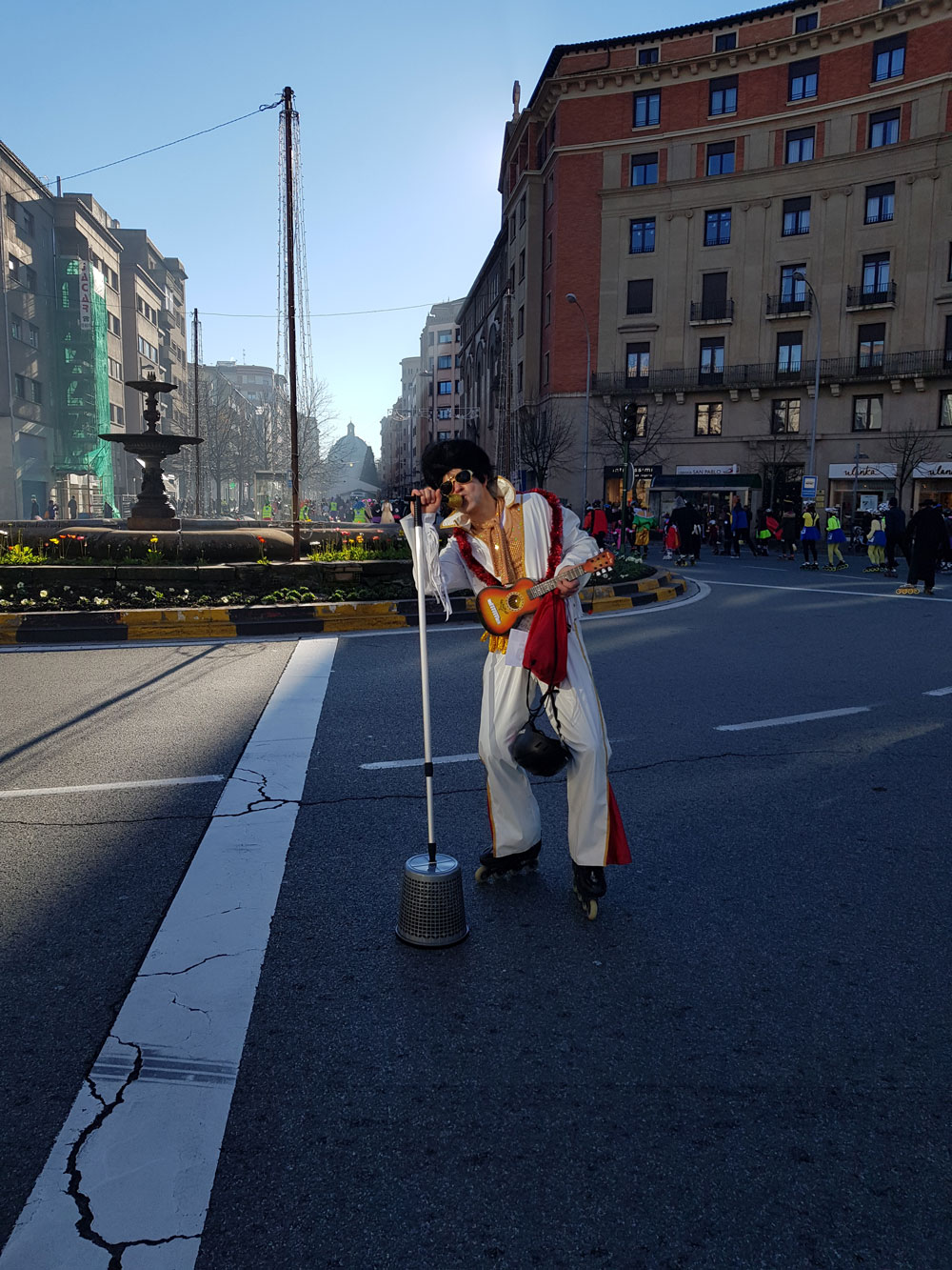 Pamplona, llena de colorido y alegría con la San Silvestre en Patines 2018
