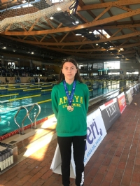 Ariadna Malo, medalla de bronce en 3000 m.