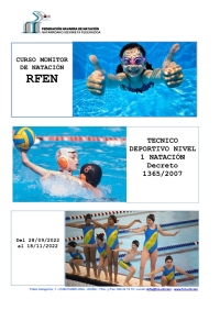 Curso Monitor de Natación, Fase Específica , Nivel I