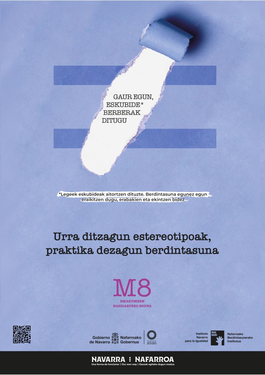 8 de marzo 2026, D&iacute;a Internacional de las Mujeres / 2026ko martxoaren 8a, Emakumeen Nazioarteko Eguna