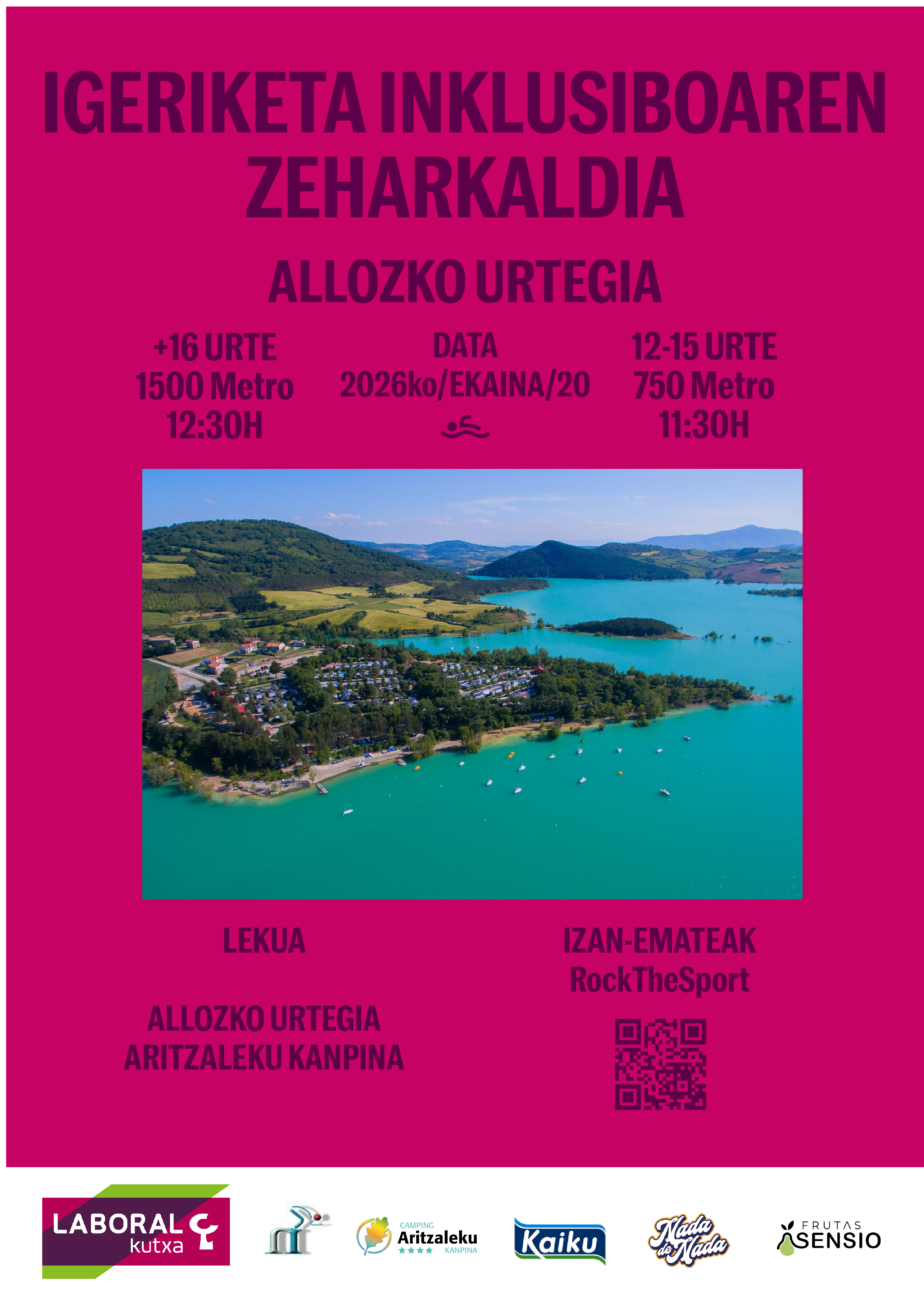 IGERIKETA INKLUSIBOAREN ZEHARKALDIA/TRAVES&Iacute;A DE NATACI&Oacute;N INCLUSIVA