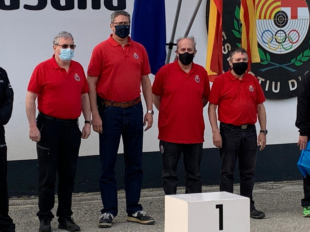 Cuatro medallas para Navarra en el Campeonato de España F Class Rimfire
