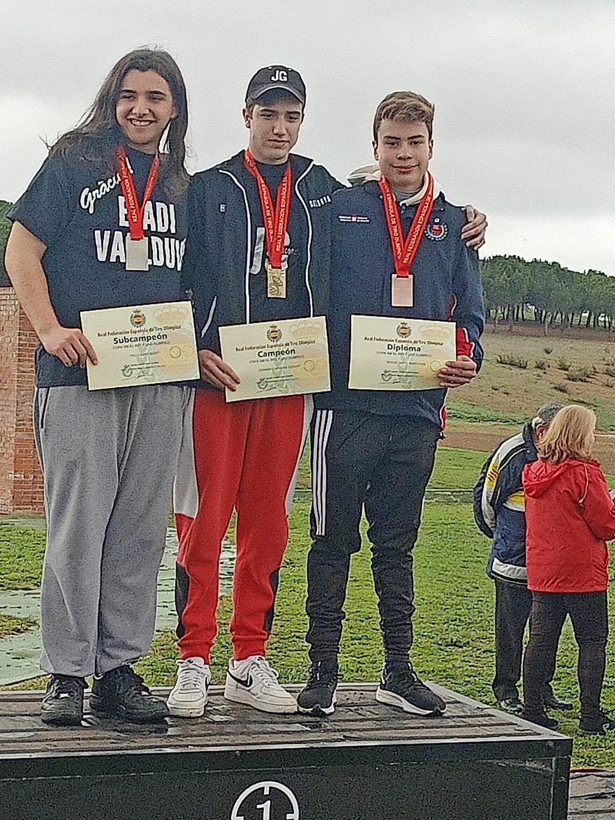 Doble podio para Navarra en la Copa del Rey de Foso Ol&iacute;mpico