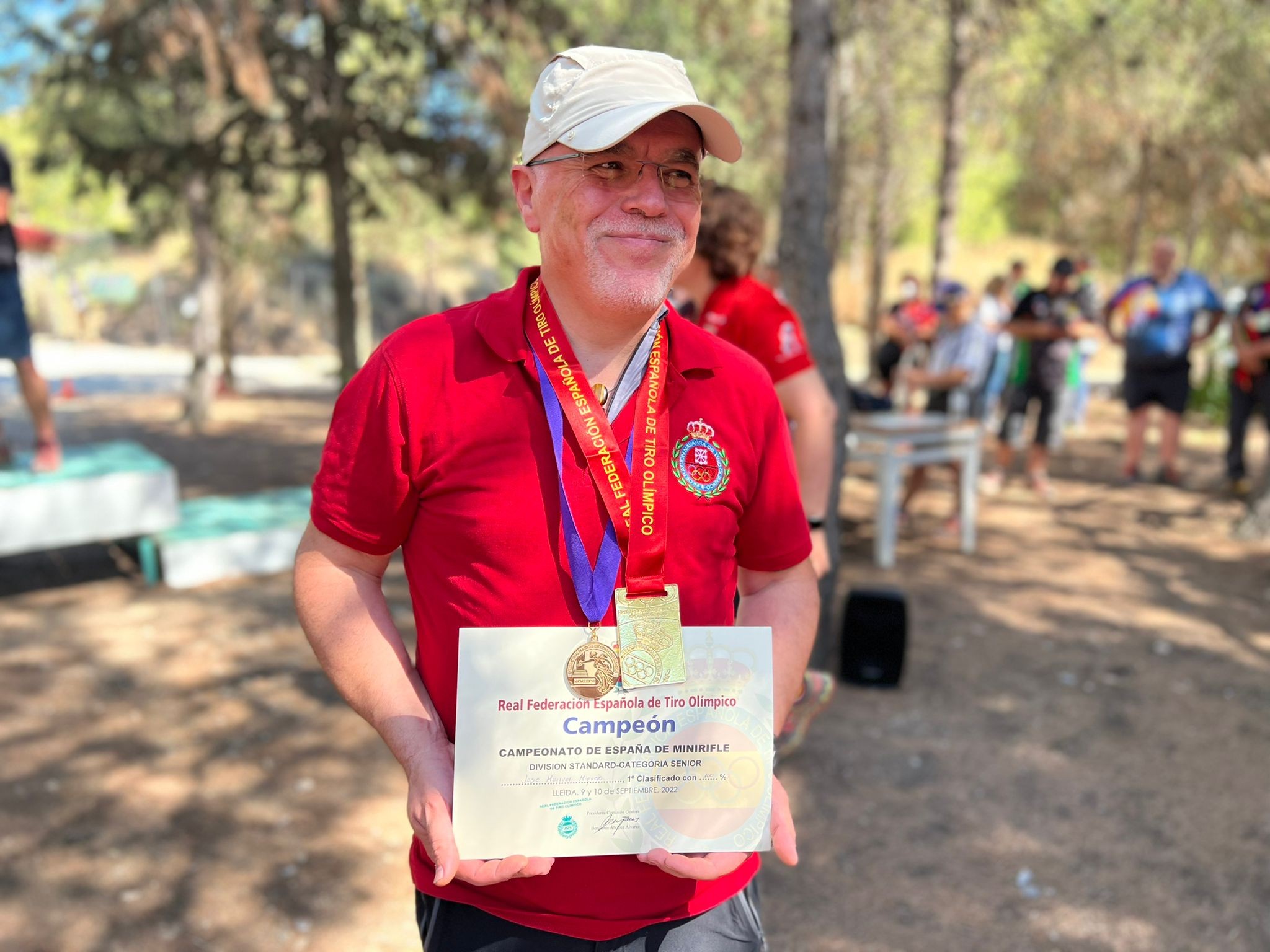 Seis medallas para Navarra en el Campeonato de España de RRTT Mini Rifle