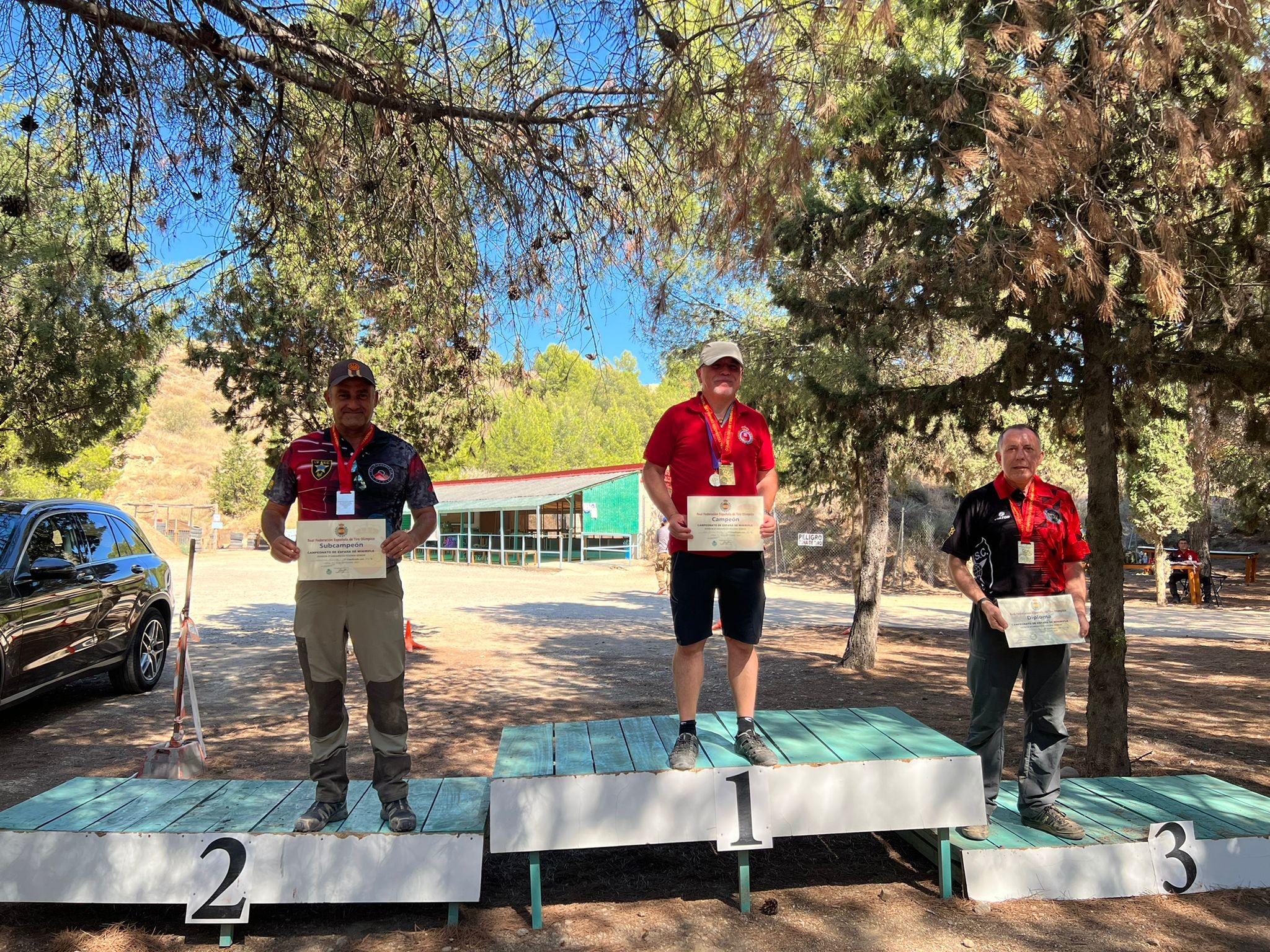 Seis medallas para Navarra en el Campeonato de España de RRTT Mini Rifle