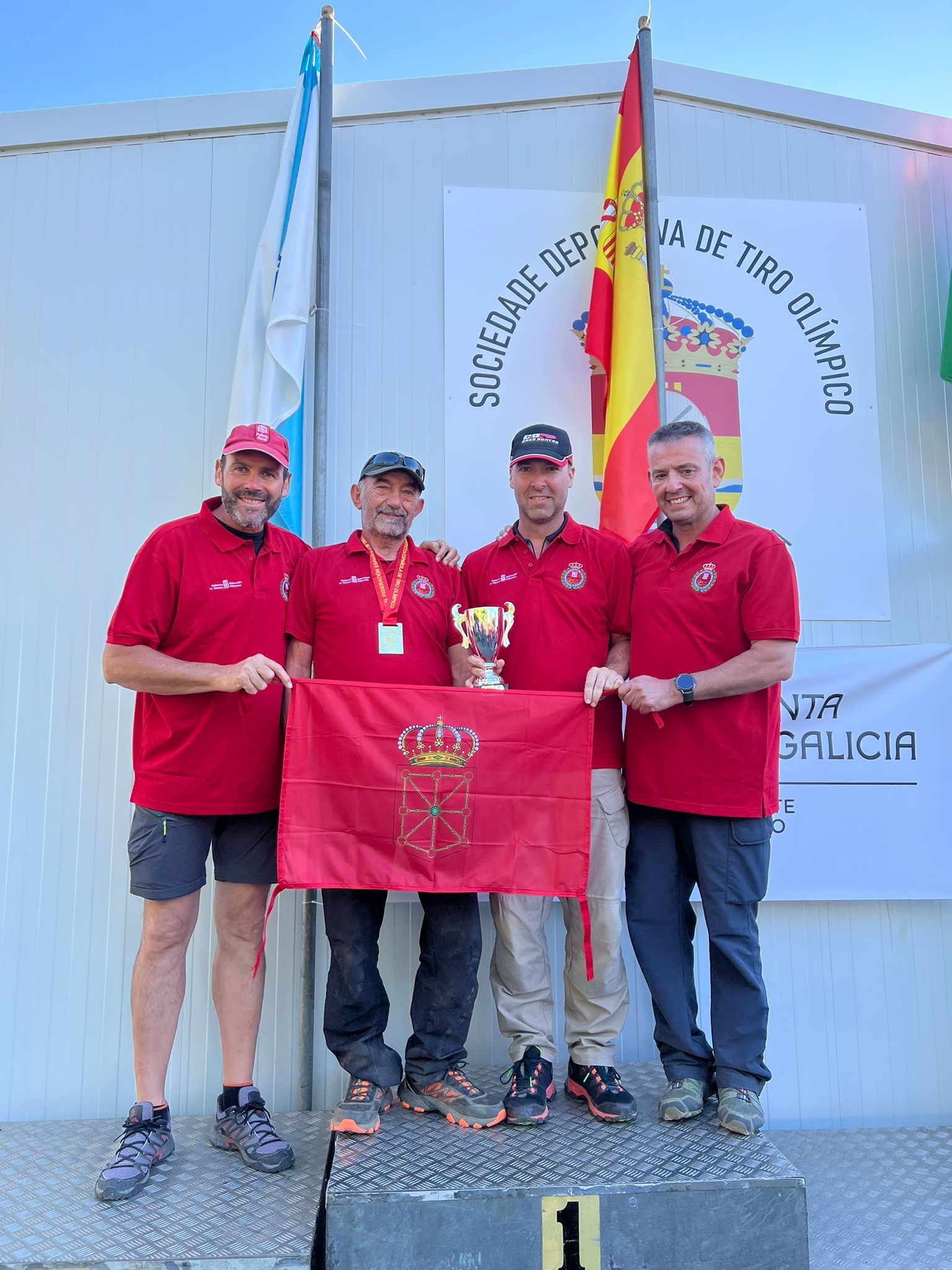 Lluvia de Medallas para Navarra en el campeonato de Espa&ntilde;a de Recorridos de Tiro con Escopeta (30 Julio 2022).