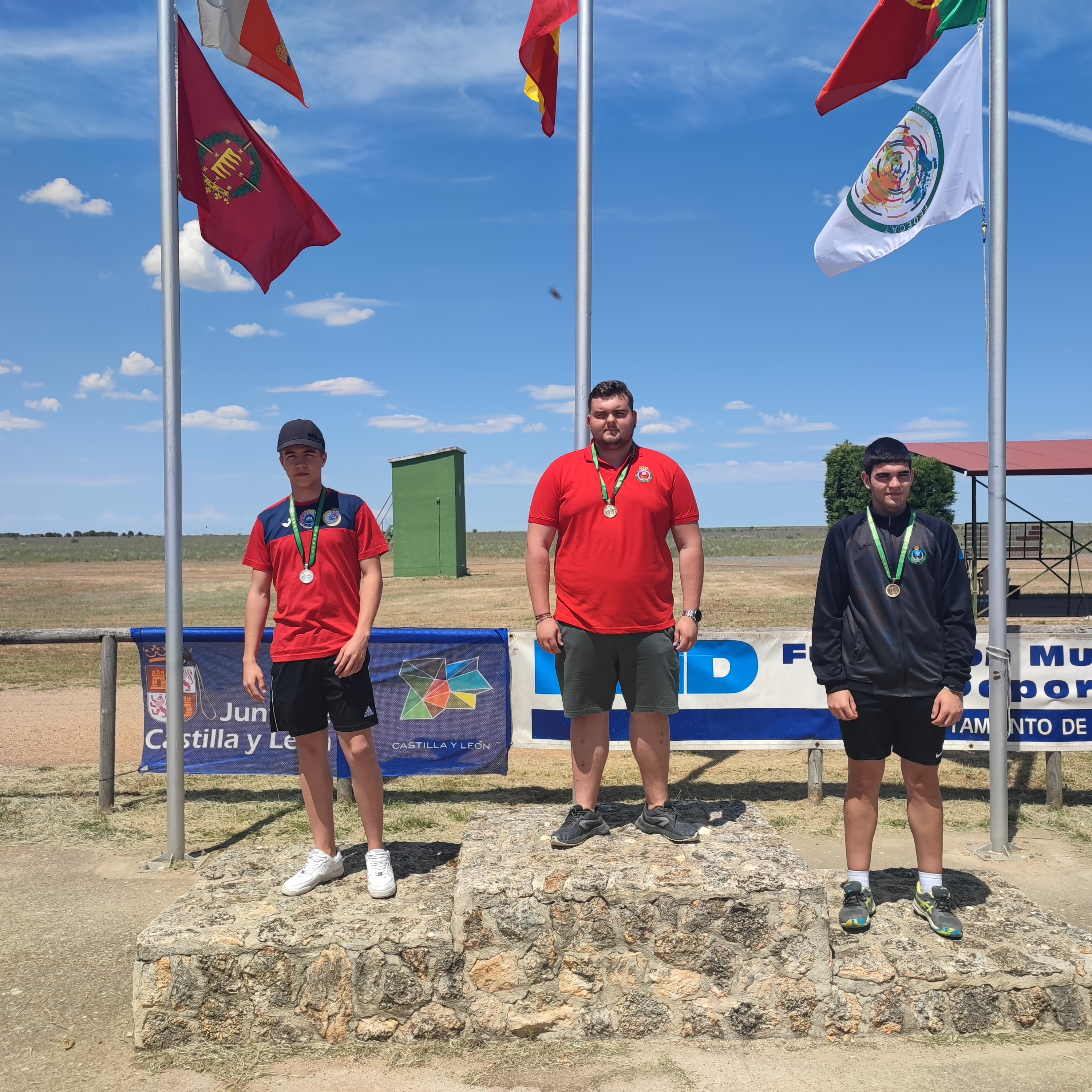 Ocho medallas para Navarra en el Campeonato de España e Ibérico de Trap 5
