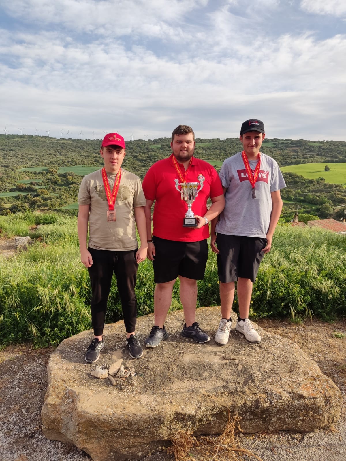 Álvaro Bayo, Campeón de España de Mini Foso