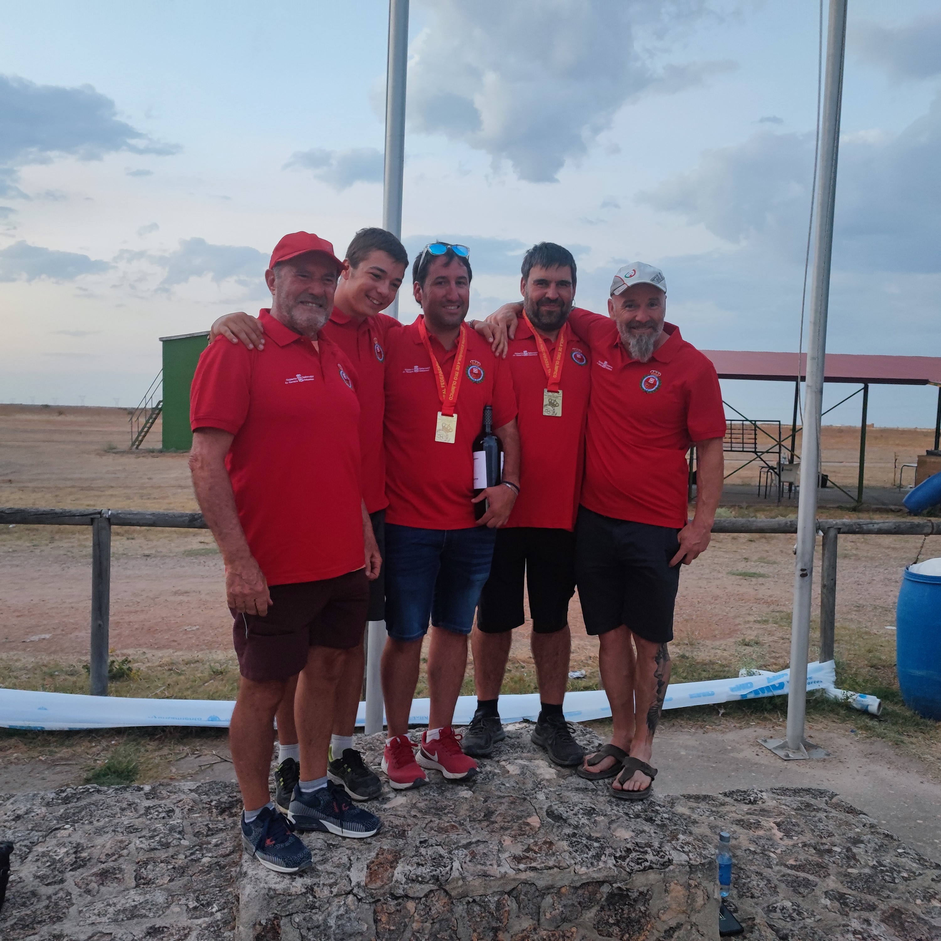 Seis medallas para Navarra en dos competiciones nacionales de Tiro al Plato