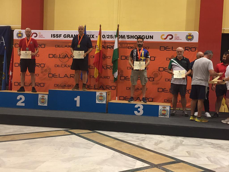Oro y Plata en el Campeonato de España de Armas Deportivas