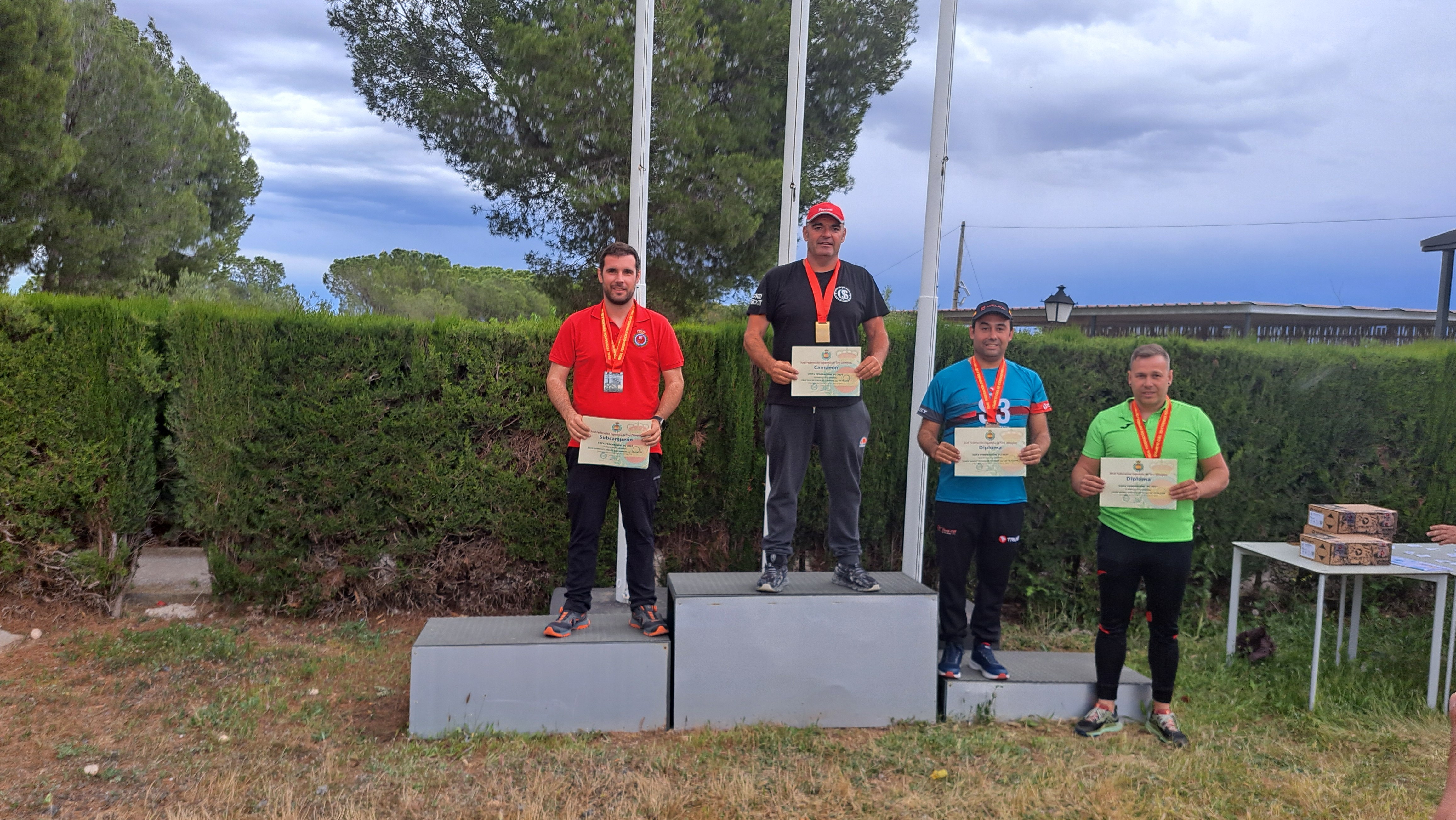 Navarra destaca en la Copa Federación de Tiro al Plato