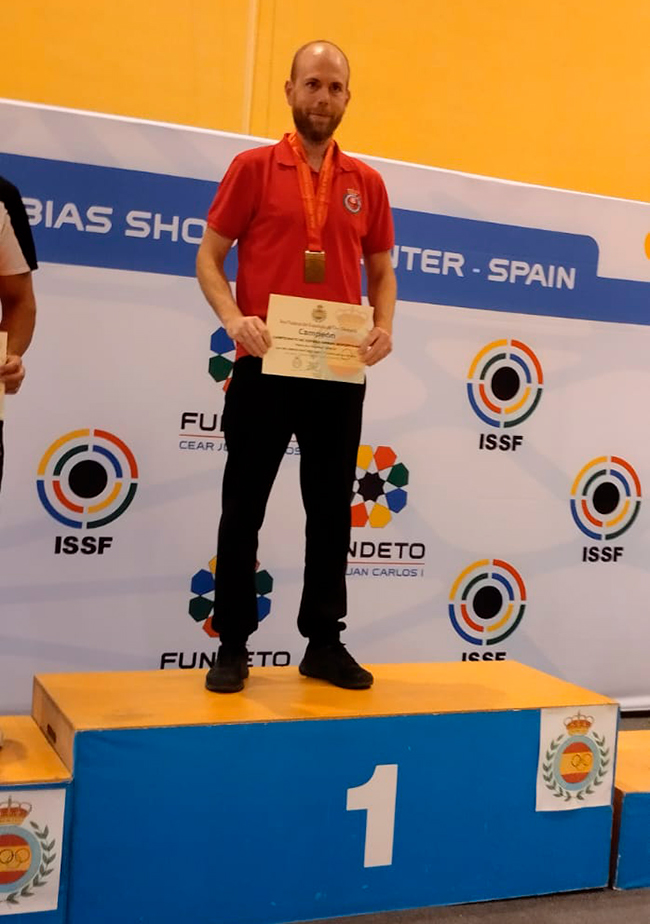 Oro para Navarra en el Campeonato de Espa&ntilde;a de Armas Deportivas
