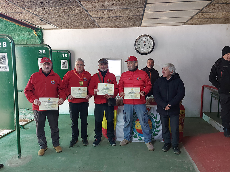 Doble triunfo  para la comunidad Foral en el Campeonato de Espa&ntilde;a de Rifle F &ndash; Class a 50 metros