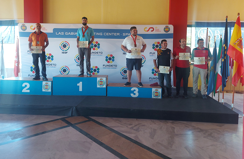 Doble podio para los tiradores navarros en el Campeonato de España F Class