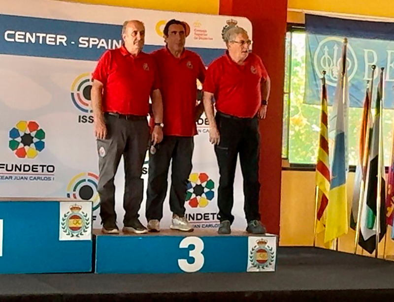 Doble podio para los tiradores navarros en el Campeonato de España F Class