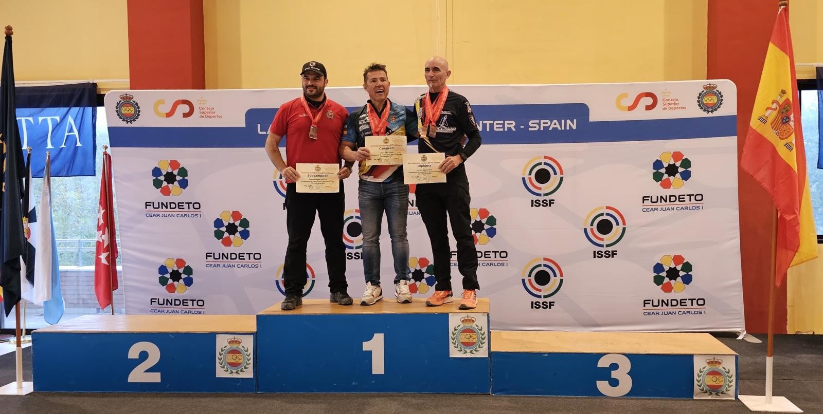 Tres metales para Navarra en el Campeonato de España de Tiro Práctico (IPSC)