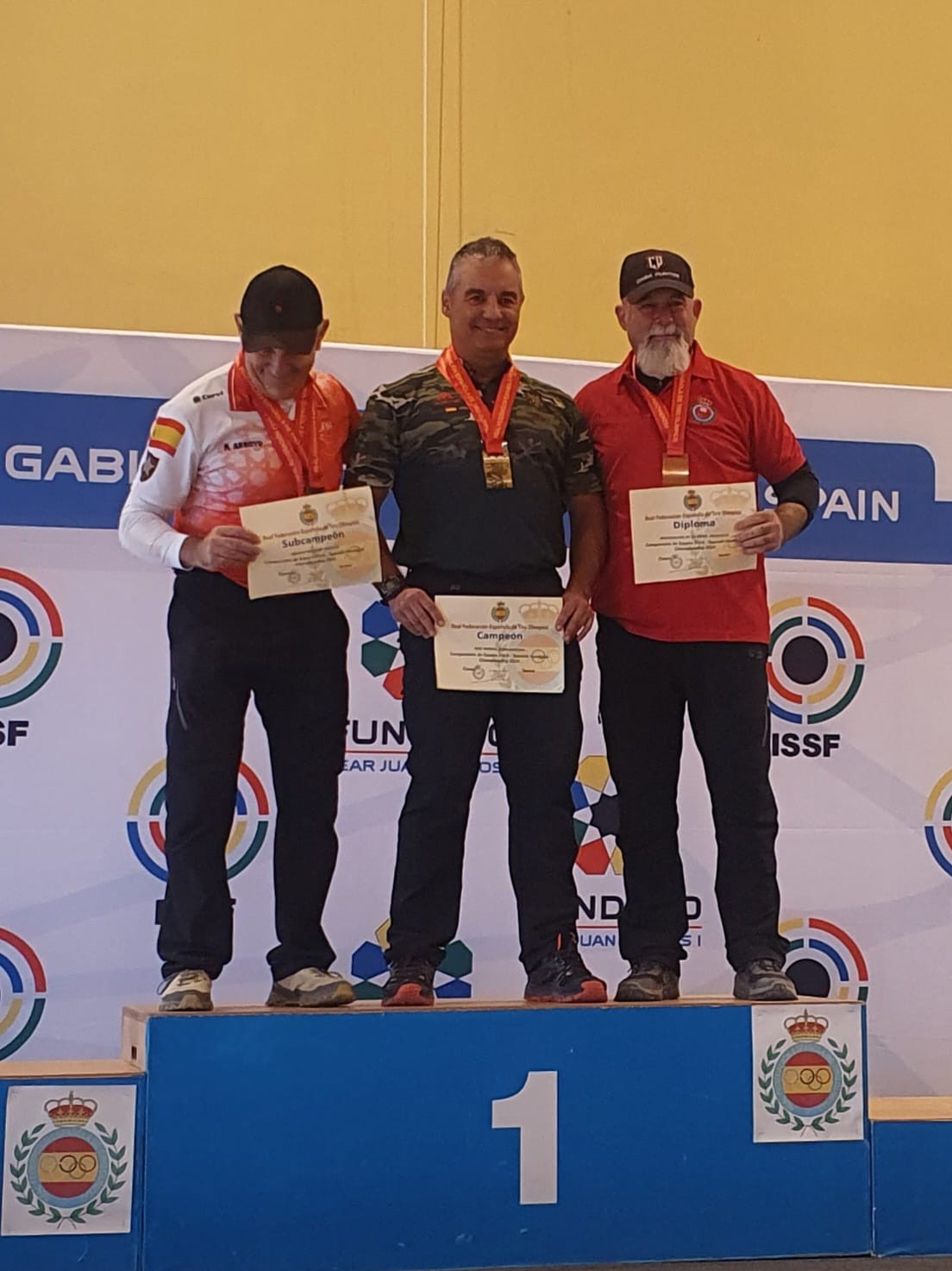 Tres metales para Navarra en el Campeonato de España de Tiro Práctico (IPSC)