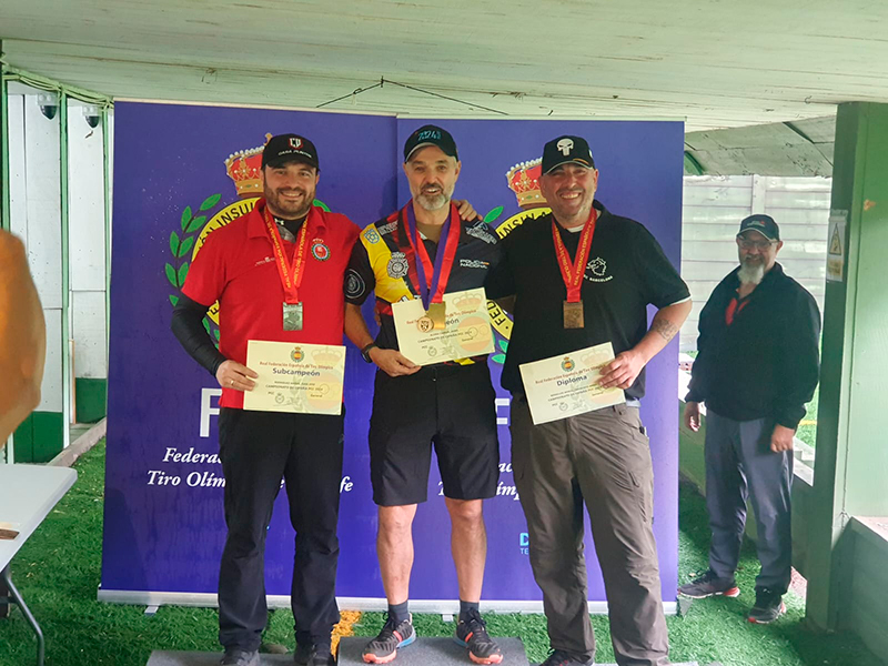 Triple plata para Navarra en Recorridos de Tiro