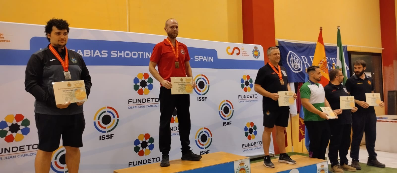 Éxito navarro en el Campeonato de España de Armas Deportivas