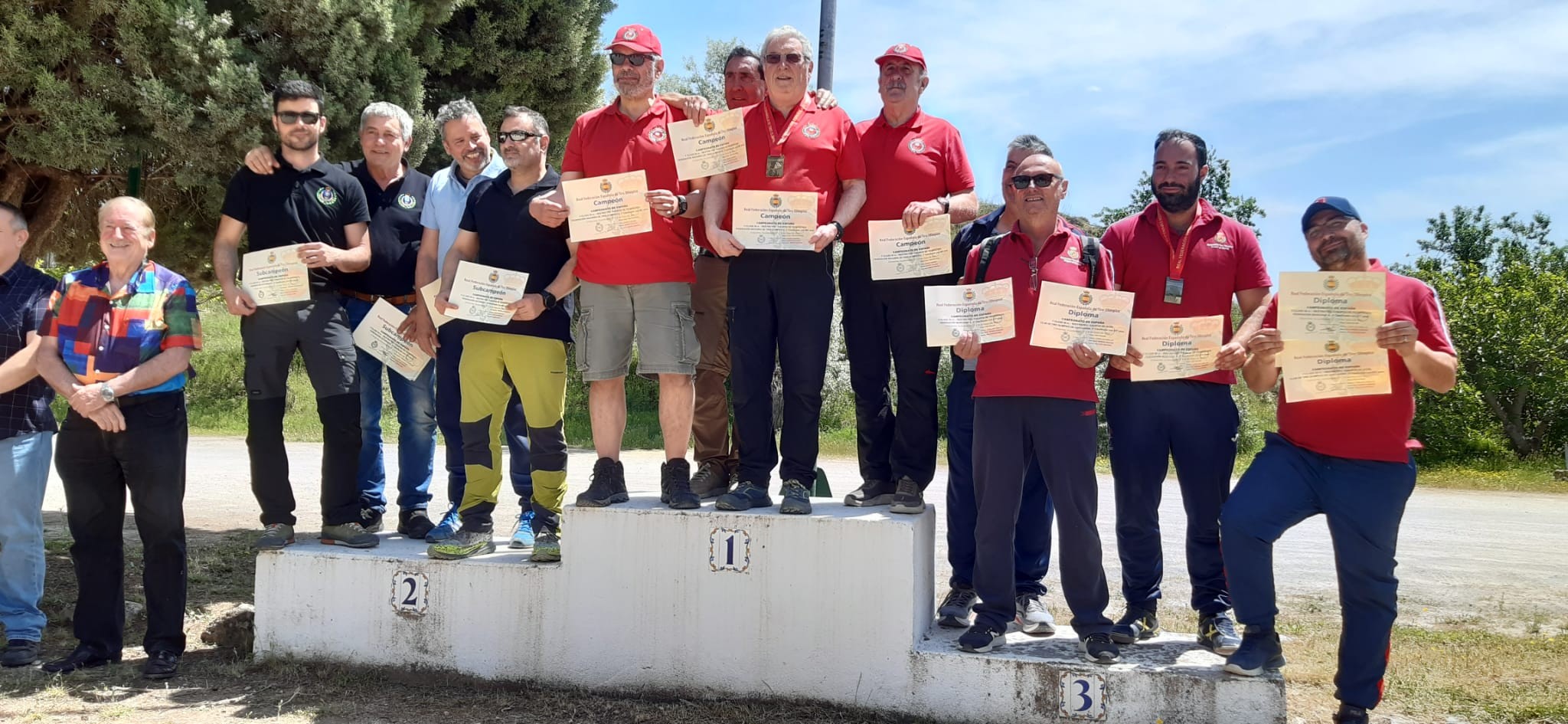 Doble oro para la Federación Navarra en el el Campeonato de España F Class a 50 Metros